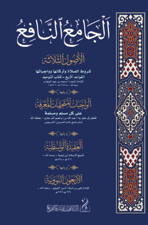 الجامع النافع مجموعة علمية تجمع عددًا من المتون الأساسية في العقيدة والتوحيد والحديث، وهي: الأصول الثلاثة، والقواعد الأربع، وكتاب التوحيد، وشروط الصلاة وأركانها وواجباتها للإمام محمد بن عبدالوهاب رحمه الله. الواجبات المتحتمات المعرفة على كل مسلم ومسلمة للشيخ عبدالله بن إبراهيم القرعاوي رحمه الله. العقيدة الواسطية لشيخ الإسلام ابن تيمية رحمه الله. الأربعون النووية للإمام النووي رحمه الله.